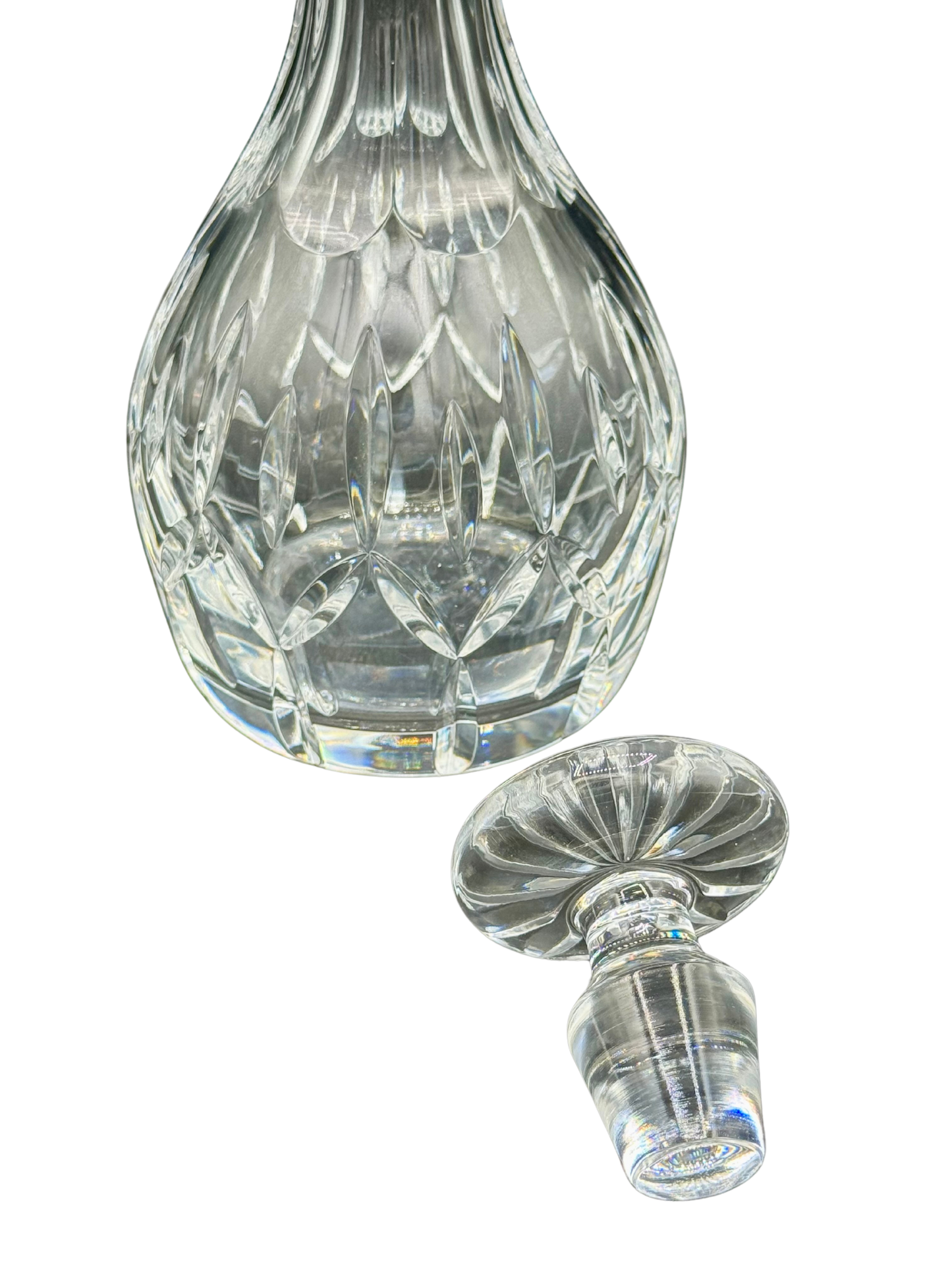 Mid-20th Century Cut Crystal Decanter
