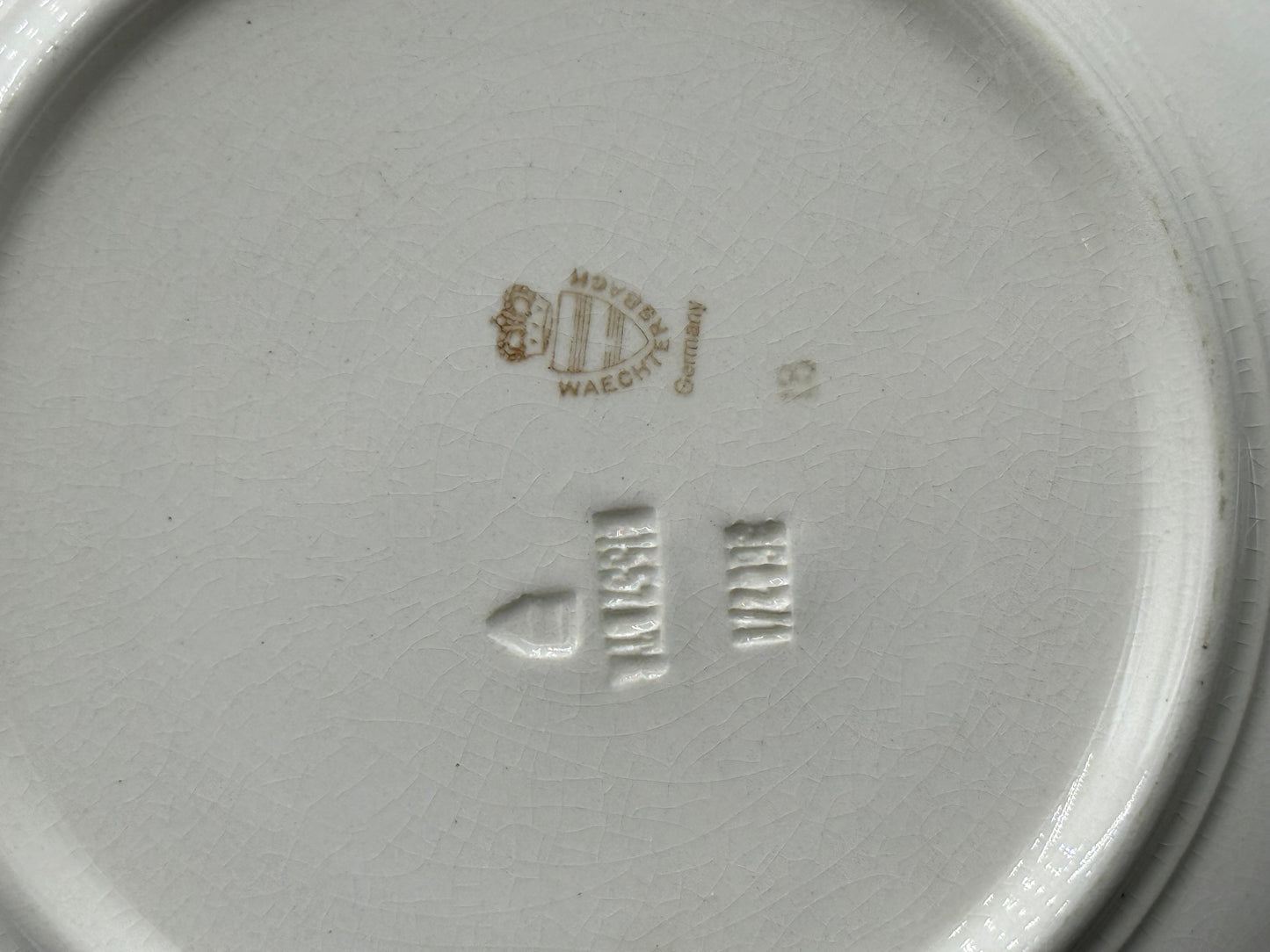 Vintage German Fish Plates – Set of 4 by Waechtersbach Ceramics