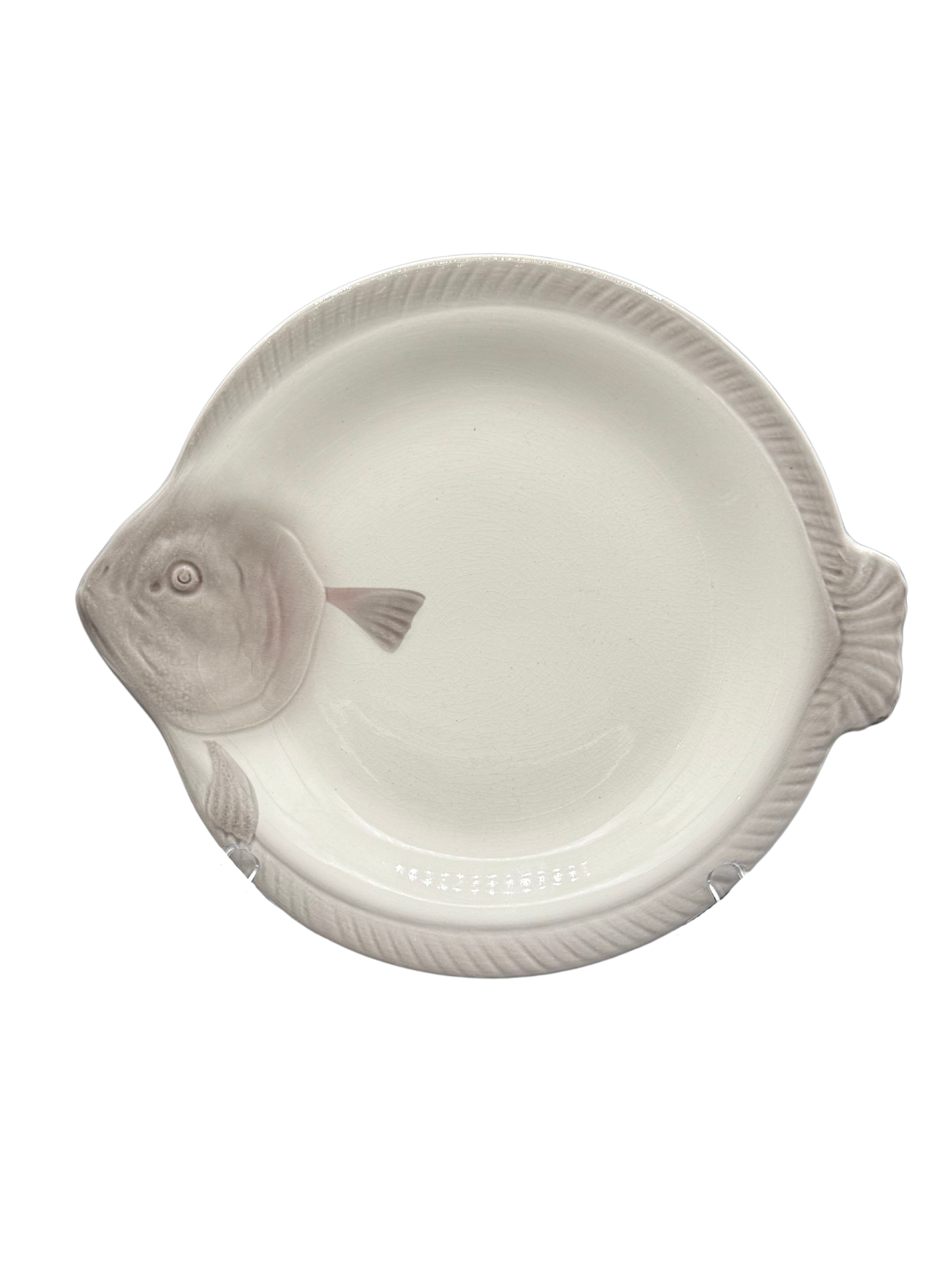 Vintage German Fish Plates – Set of 4 by Waechtersbach Ceramics