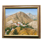 Cyprus Village Landscape – Oil on Canvas, Signed by Bazati