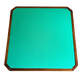 Green felt tabletop for card games and puzzles