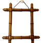 French Faux Bamboo Mirror – c. 1880s–1890s
