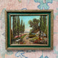 Lincoln Country Scene – 1930s Oil on Board