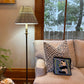 Vintage Solid Brass Floor Lamp with Claw Feet – Classic Neoclassical Style