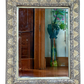 “19th c. French‑Style Silver‑Leaf Gilt Beveled Mirror 43″ W × 34.5″ H – Carved Louis‑Philippe Frame”