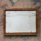 Antique European Tavern Painting on Tile – Signed Mathilde Brunol, 1894