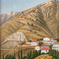 Cyprus Village Landscape – Oil on Canvas, Signed by Bazati