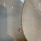 Red handwritten pattern number 2167 on the back of antique Spode Stone China platter.