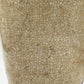Rear view of early 20th-century French chinoiserie lamp with natural crackle glaze, blue floral accents, and a small repaired crack.