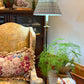 Vintage Solid Brass Floor Lamp with Claw Feet – Classic Neoclassical Style